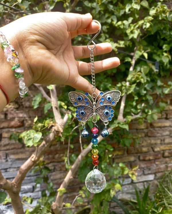 Producto - Colgante atrapasol mariposa