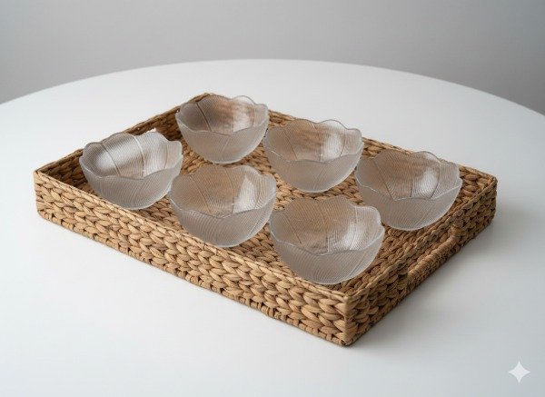 Producto - SET X 6 COMPOTERAS LABRADAS FLOR