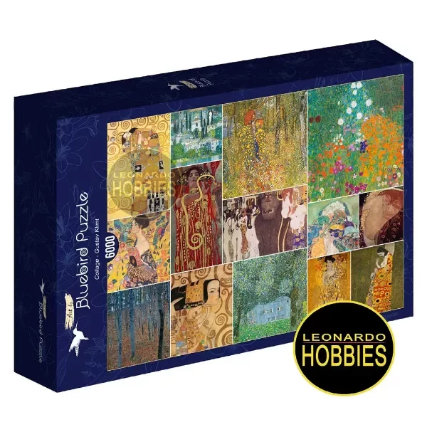 Producto - Collage de Gustav Klimt 6000 Piezas Bluebird 60156