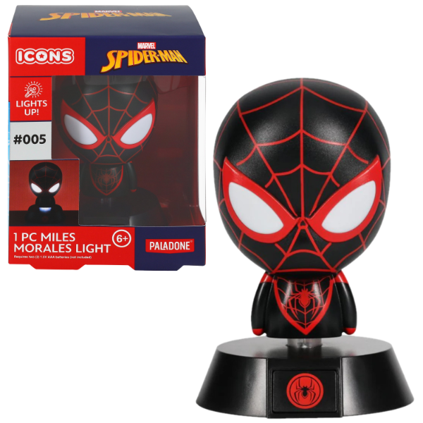 Producto - Marvel Spider-Man Miles Morales Light Paladone Icons