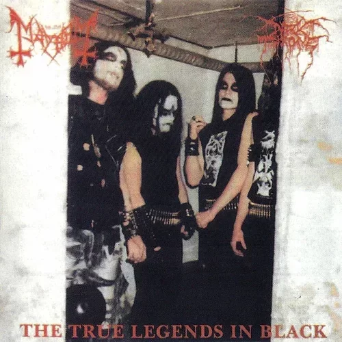 Producto - MAYHEM / DARKTHRONE " THE TRUE LEGENDS IN BLACK"
