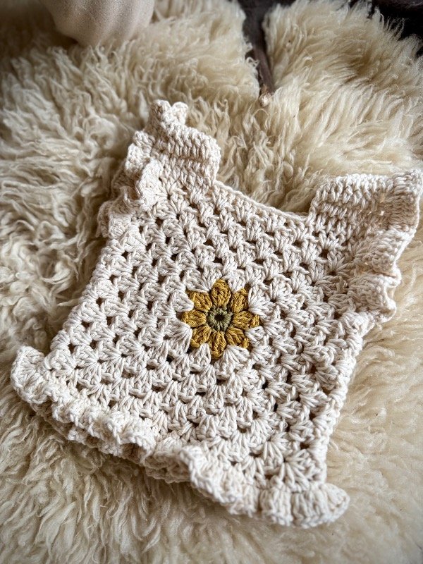 Producto - CHALECO FLORCITA BEBÉ - 0