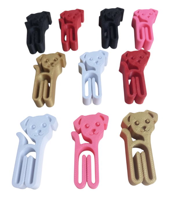 Producto - Clips cierra paquetes con forma de perro x unidad
