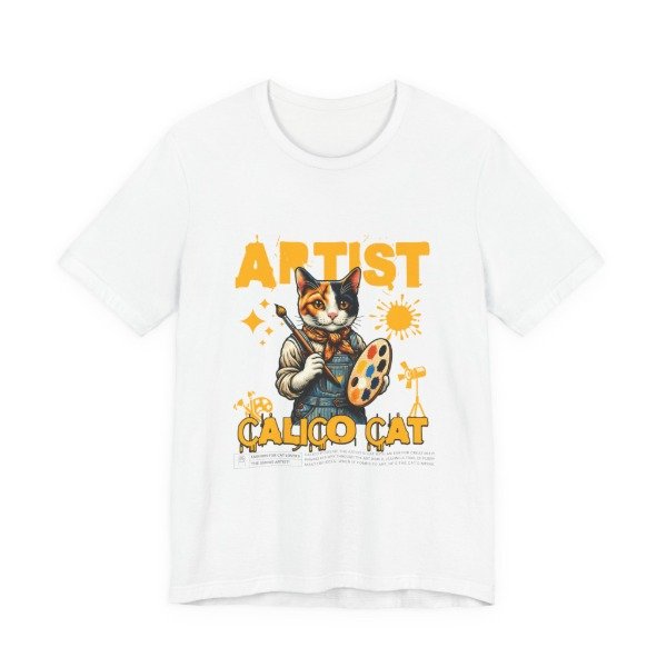 Producto - Remera Unisex "Calico Cat Artist"