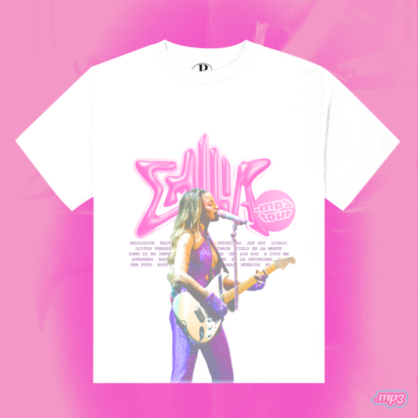Remera tour blanca