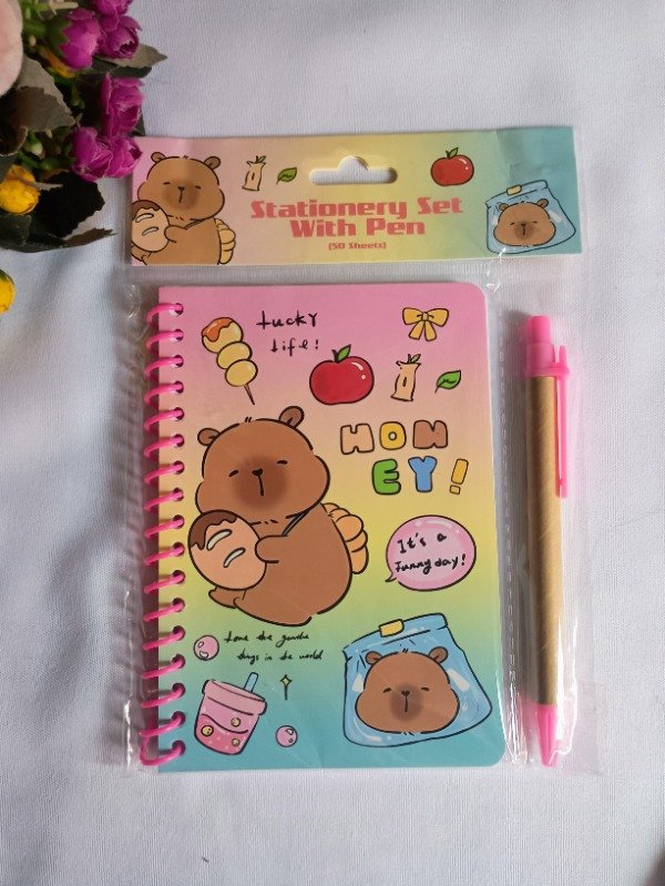 Producto - LIBRETA CAPIBARA + BOLIGRAFO - 4