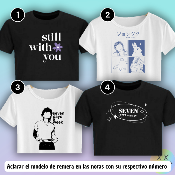 Producto - Crop Top Jungkook #1