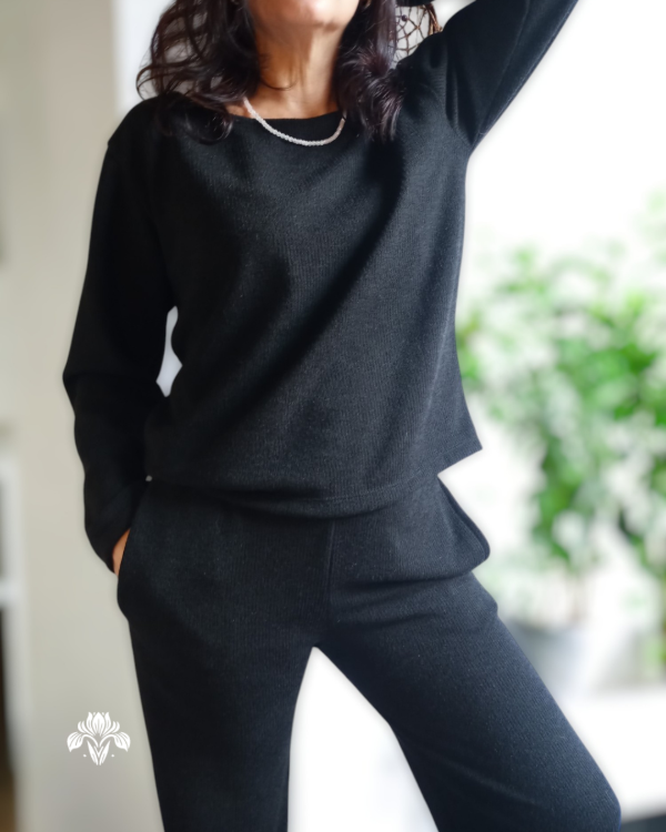 Producto - Conjunto Lanilla Negro