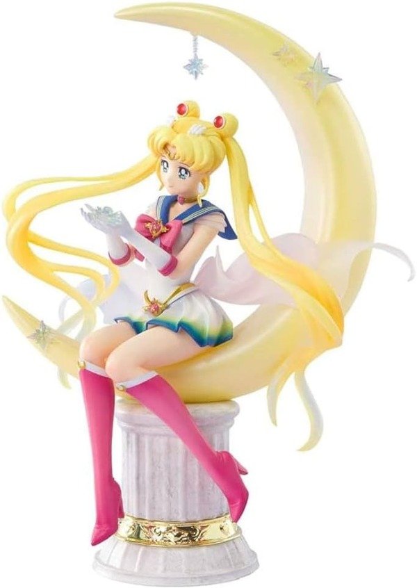 Producto - Figura Super Sailor Moon Figuarts Zero chouette Bright Moon and Silver Crystal - 0