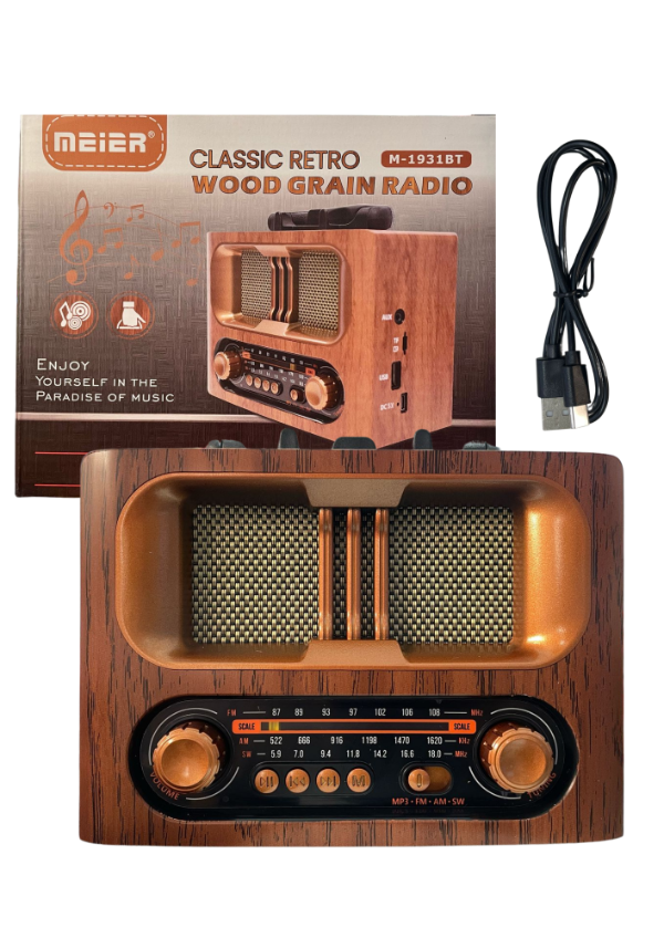 Producto - PARLANTE RADIO CLASSIC RETRO M-1931BT
