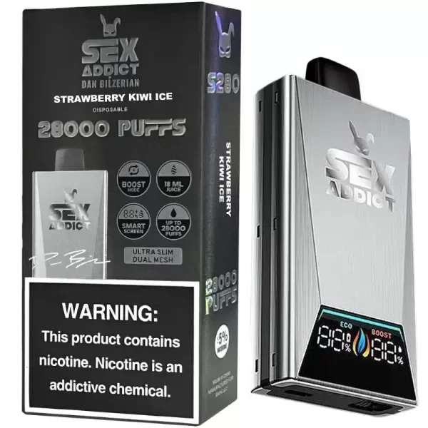 Producto - (PODS DESCARTABLES) SEX ADDICT SILVER S280 - STRAWBERRY KIWI ICE