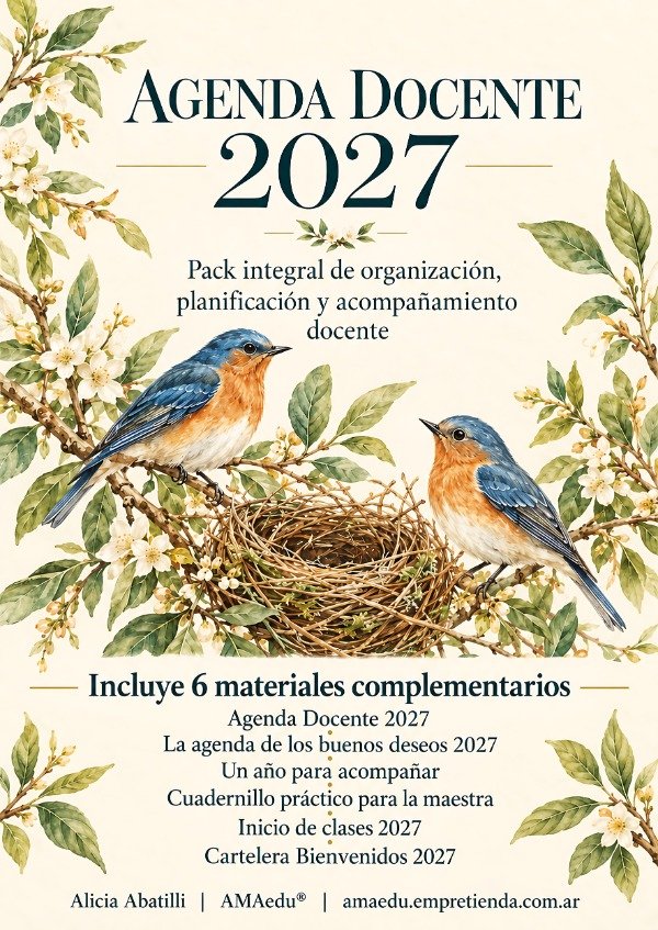 Producto - AGENDA DOCENTE 2027 (Pack de Organización Anual) - 0
