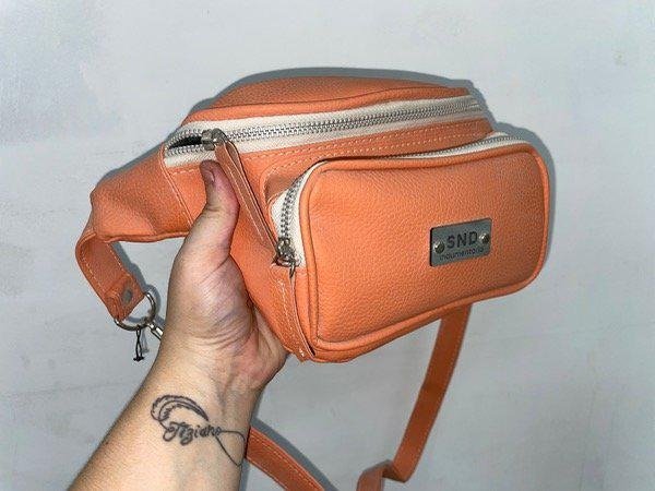 Producto - Riñonera SND ECO CUERO - SALMON