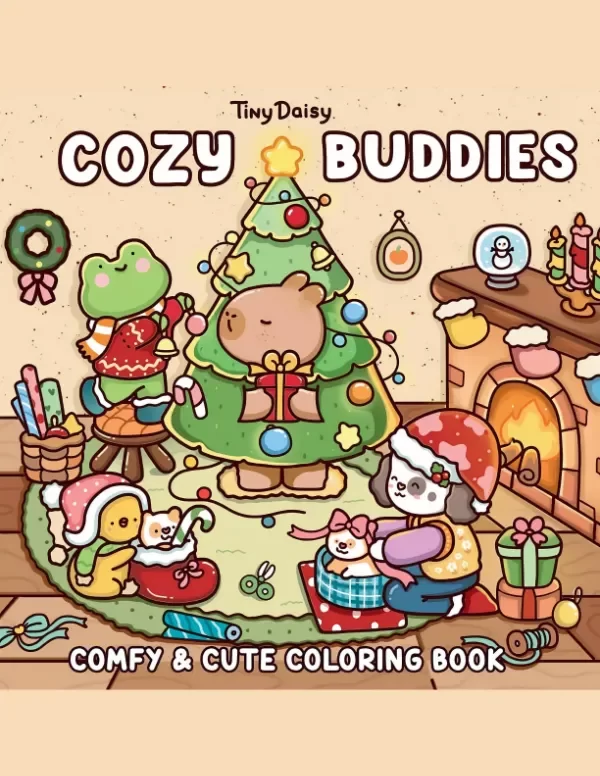 Producto - Cozy Buddies - Libro para Colorear