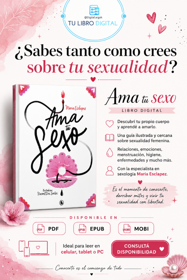 Producto - AMA TU SEXO  María Esclapez