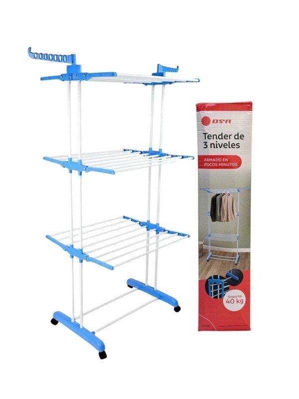 Producto - Tender Vertical 3 Niveles Reforzado Osr01 - ORYX