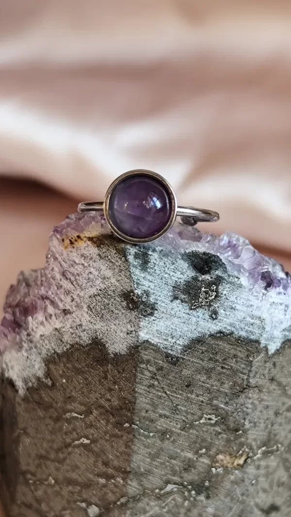 Producto - Anillo Órbita Amatista