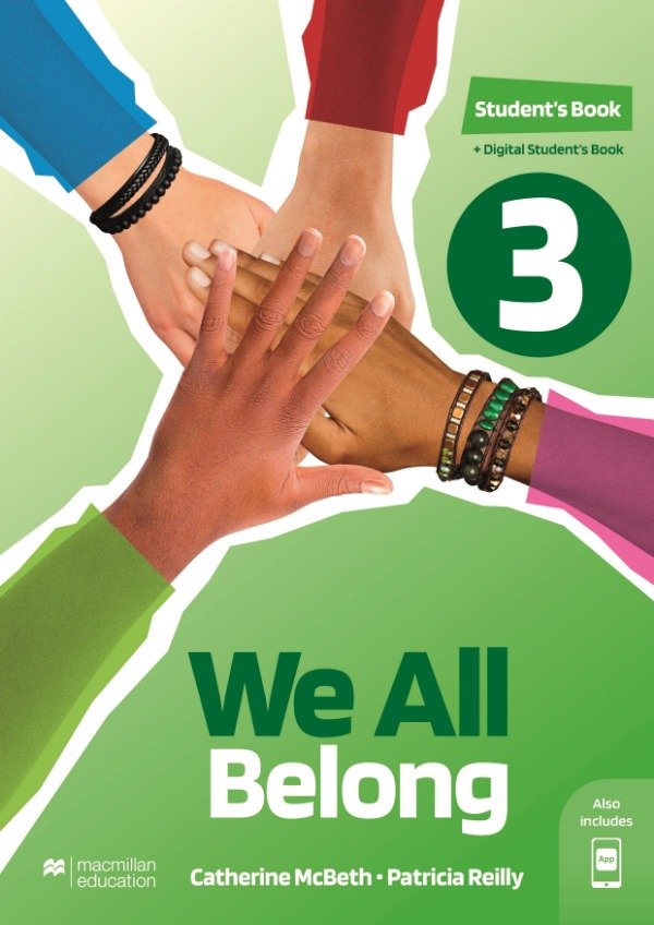 Producto - WE ALL BELONG 3 - STUDENTS BOOK + DIGITAL STUDENTS BOOK PACK