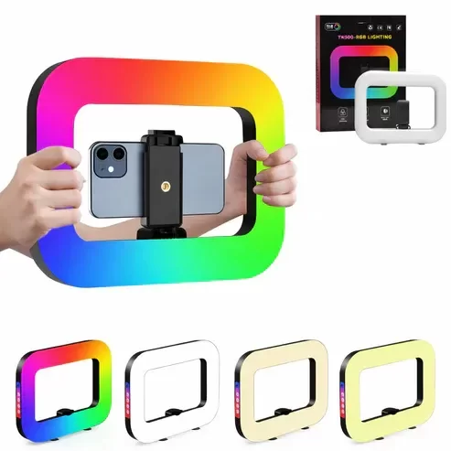 Producto - Aro de luz rectangular RGB