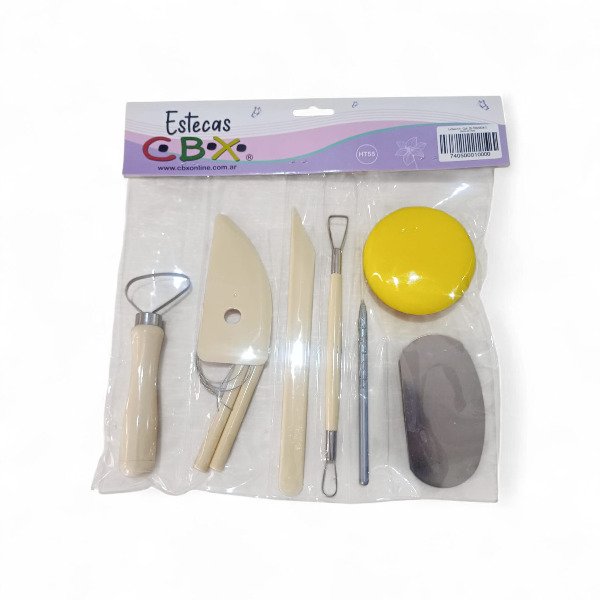 Producto - KIT DE HERRAMIENTAS 8 UNIDADES PRINCIPIANTES