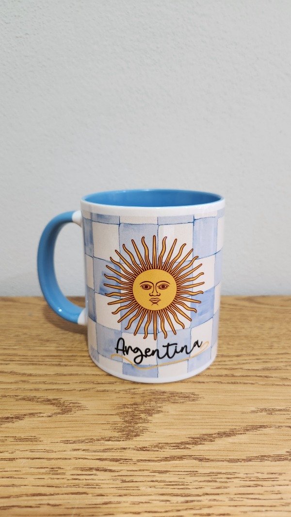 Producto - Taza Argentina con interior y aza de color