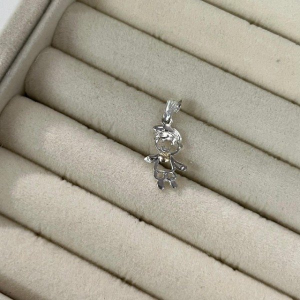 Producto - Dije plata nacional niño