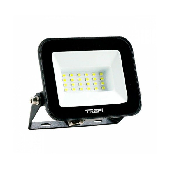 Producto - Reflector Proyector Led  30W TREFI  Light Exterior carcasa Negro luz Blanco frío