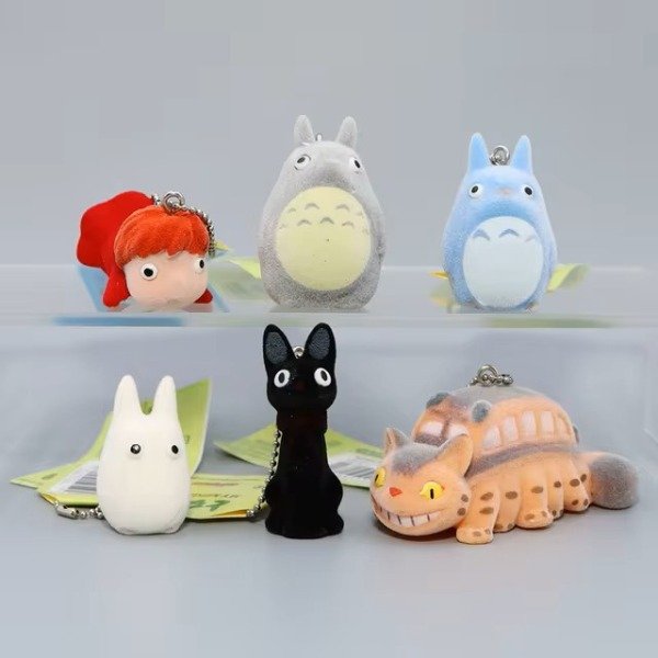 Producto - Llaveros Afelpados STUDIO GHIBLI (Por unidad)