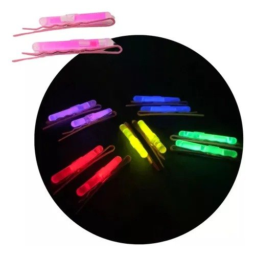 Producto - 2 Hebillas Luminosas Químicas de Neón