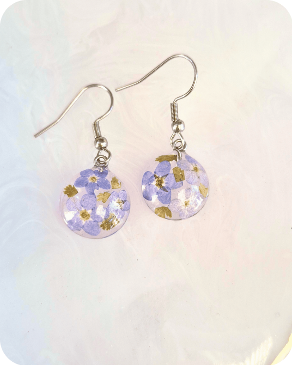 Producto - Aros Flor No me Olvides