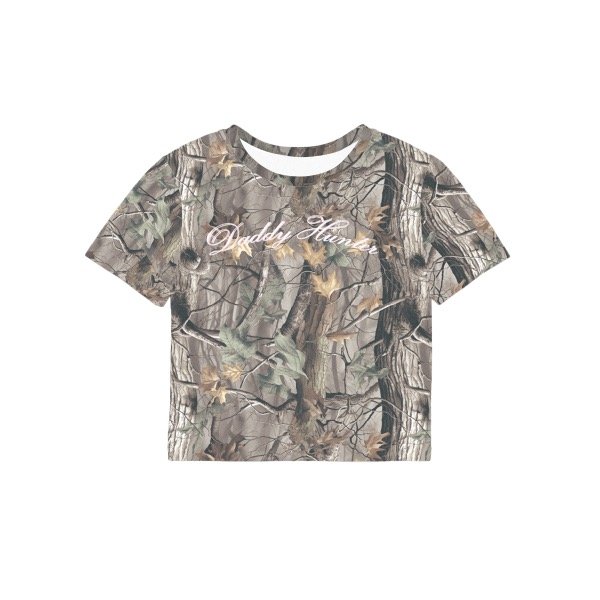 Producto - Baby Tee Daddy Hunter  Camo Real Tree