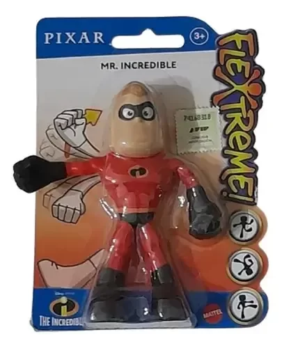 Producto - Mr Increible Figuras Flexible Flextreme Mattel