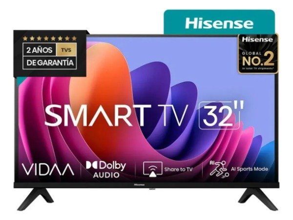 Producto - Smart TV Hisense Pantalla 32 Pulgadas 32A42K HD