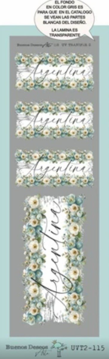 Producto - Transfers 2 UV 115