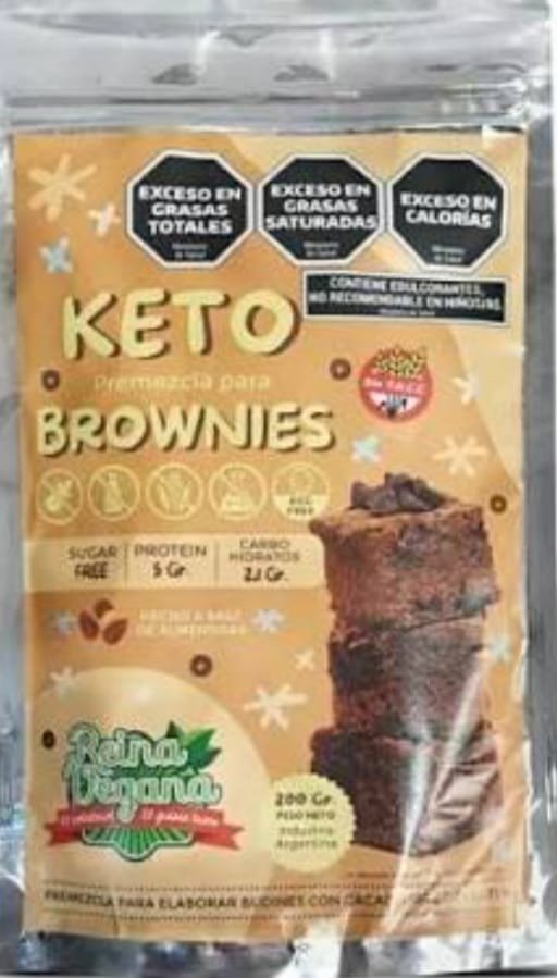 Producto - PREMEZCLA REINA FOOD BROWNIE KETO