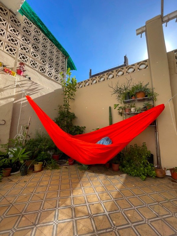 Producto - Hamaca de algodón reforzada - 2 plazas - 2