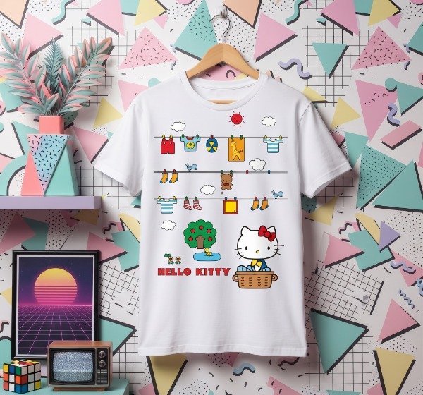 Producto - Remera Algodon Hello Kitty Retro - 3
