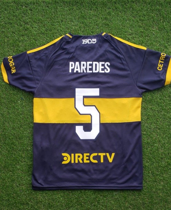 Producto - Camiseta Boca Juniors Titular 2025 Leandro Paredes
