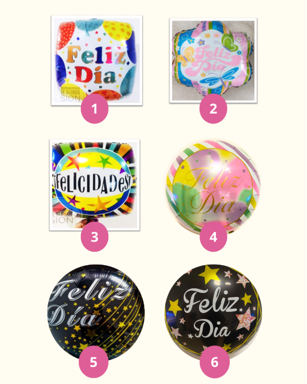 Producto - "FELIZ DÍA" 18"