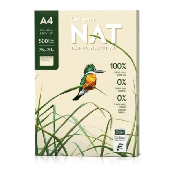 Producto - Resma Autor A4 75gr NATURAL