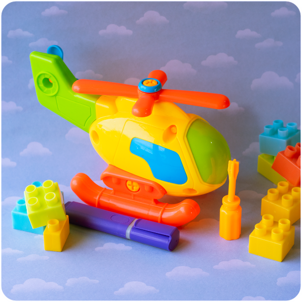 Producto - Helicóptero Desarmable con Destornillador