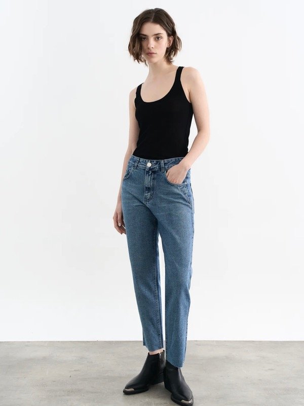 Producto - Jeans Mom Paige rígido - 0