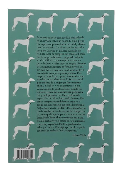 Producto - Pagina 12 No Se Si Casarme O Comprarme Un Perro Paula Alonso - 1