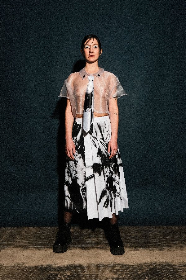 Producto - FALDA SEMITABLEADA PERSONALIZADA