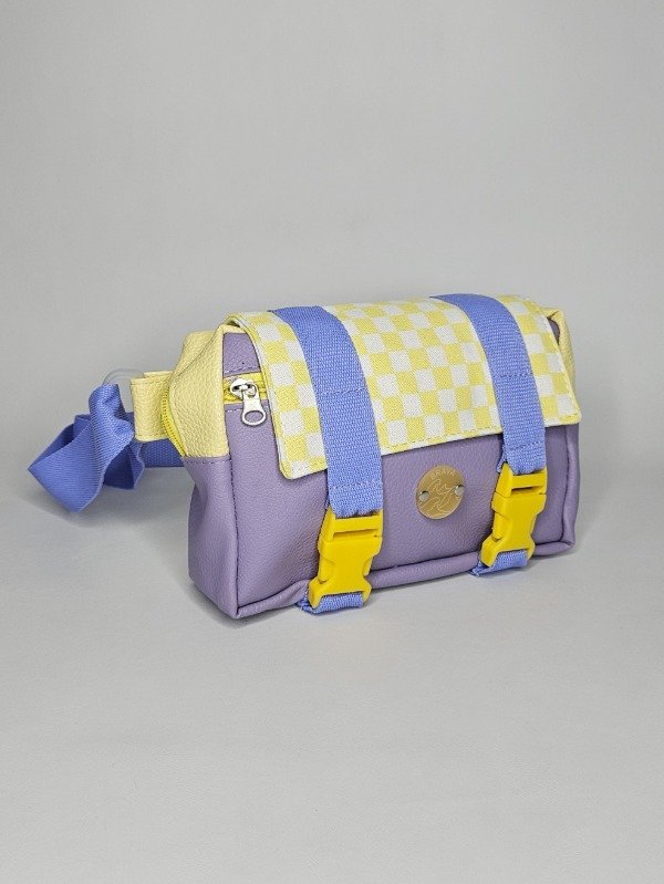 Producto - Riñonera Malibú damero amarillo