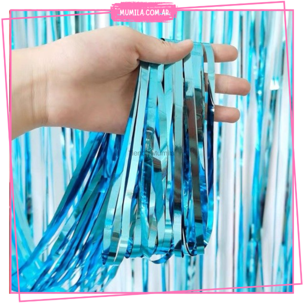 Producto - Cortina Celeste 2mtx1mt