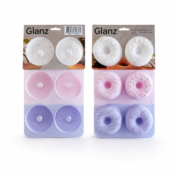 Producto - Molde de Silicona para Donas al Horno Glanz X 6