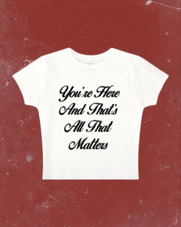 Producto - YOU ARE - BABY TEE