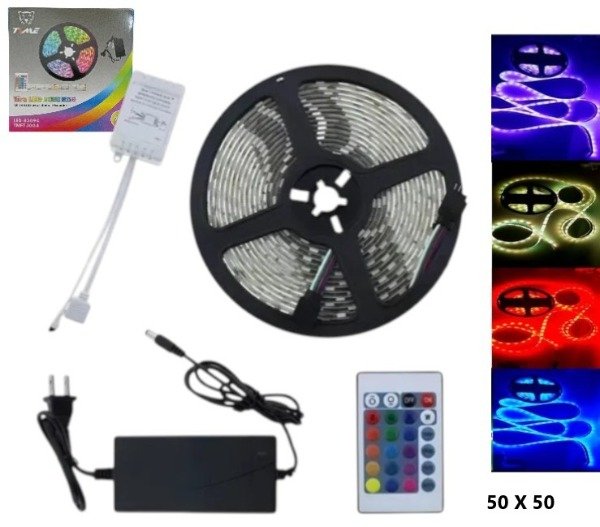 Producto - LED-83094 TIRA LED 50X50 RGB 5M