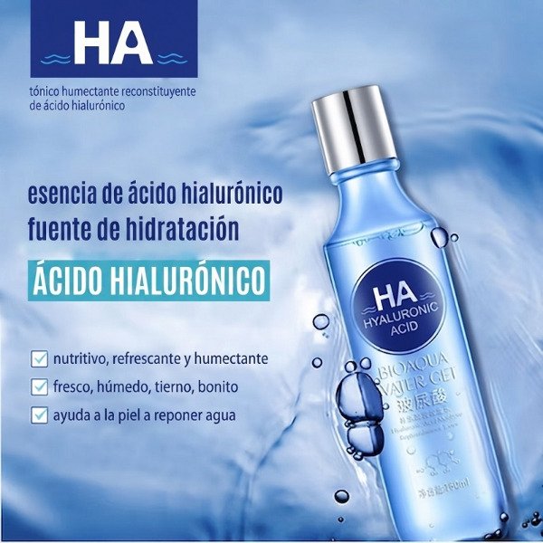 Producto - Tónico facial Bioaqua con ácido hialurónico 150Ml / revitalizador, nutritivo - 3